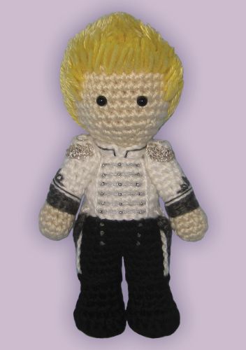 Crocheted doll amigurumi Anatolefrom 