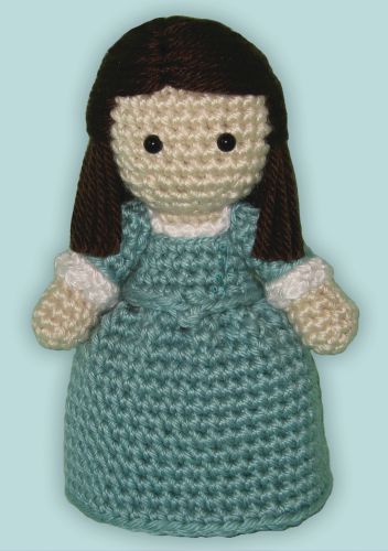 Crocheted doll amigurumi Eliza Schuylerfrom 