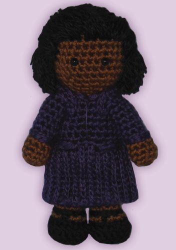 Crocheted doll amigurumi Hermione Grangerfrom 