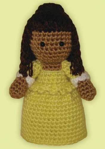 Crocheted doll amigurumi Peggy Schuylerfrom 