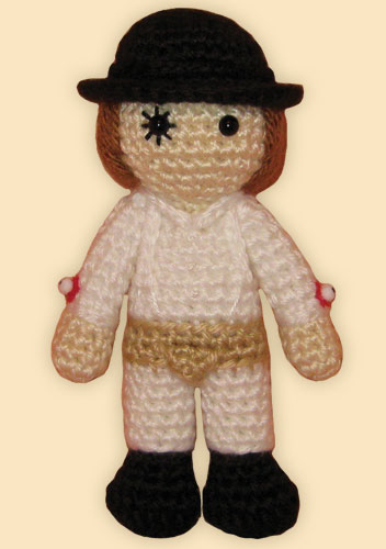 Crocheted doll amigurumi Alexfrom 