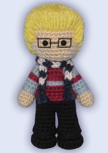 Crocheted doll amigurumi Mark Cohenfrom 