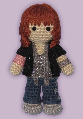 Crocheted doll amigurumi Skszpfrom 