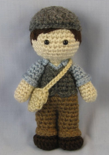 Crocheted doll amigurumi Jack Kellyfrom 